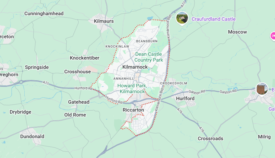 Professional Heating Engineers for Kilmarnock and the Surrounding Vill